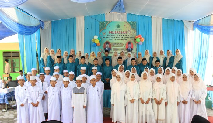 Pelepasan Siswa/i Kelas VI MIN 3 Muaro Jambi Tahun 2026 Berlangsung Haru dan Penuh Makna